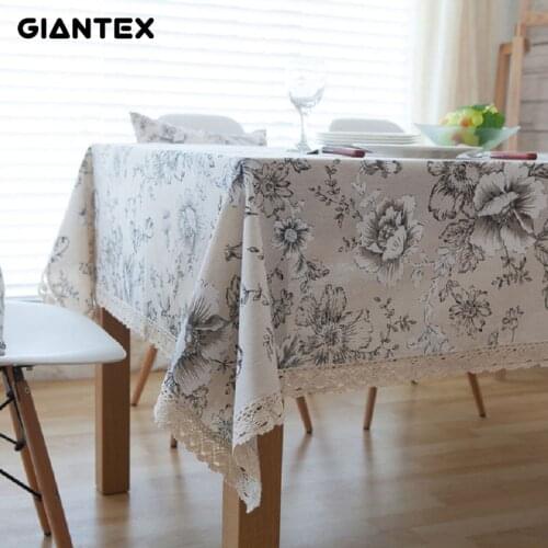 Decorative Table Cloth Cotton Linen Tablecloth Rectangular Tablecloths Dining Table Cover Obrus Tafelkleed mantel mesa nappe