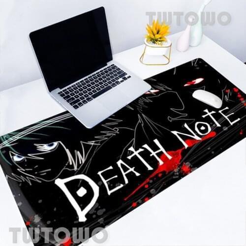 Death Note Anime Japan Custom Large Size Mouse Mat Lovely Art Anti-slip Cartoon Soft Laptop Home Desktop Mouse Pad Mouse Mat