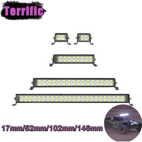 New RC Car Roof Lamp LED Light Bar for 1/10 RC Crawler Axial SCX10 90046 90047 90060 Wrangler D90 TRX4 TRX6 TF2 CC01