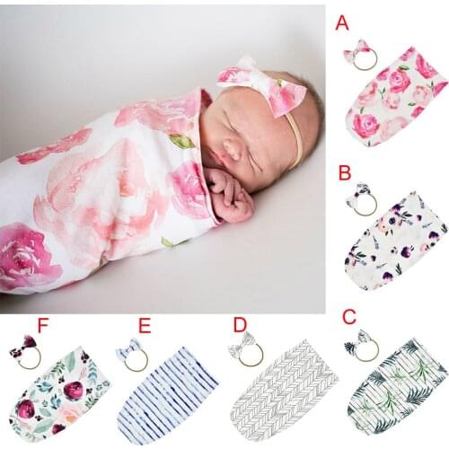Baby swaddle wrap newborn Wrap Clothes receiving blankets Baby Blanket Swaddle Printed Sleeping Bag Sleep Sack Stroller Wrap