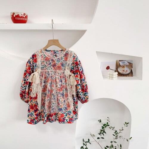 2 3 4 5 6 7 Years Toddler Girls Dress Spring Autumn Fashion Flowers Mesh Princess Dress 2pcs Kids Clothing 2020 Children Dress