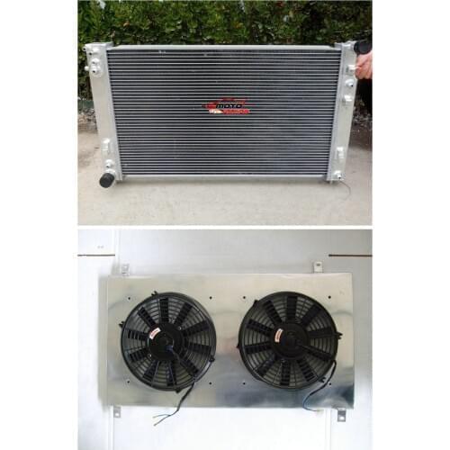Full Aluminum Racing Radiator +Brand New Shroud+Fans For Holden VT VX VU HSV Commodore V8 GEN3 LS1 5.7 New