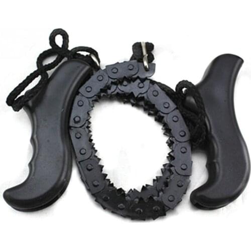 480mm(18.9'') Heavy duty Manganese Survival Wire Saw Camp Hike Outdoor Hunt Fish Tool Cut Cutter Fretsaw Bushcraft Wood Forest