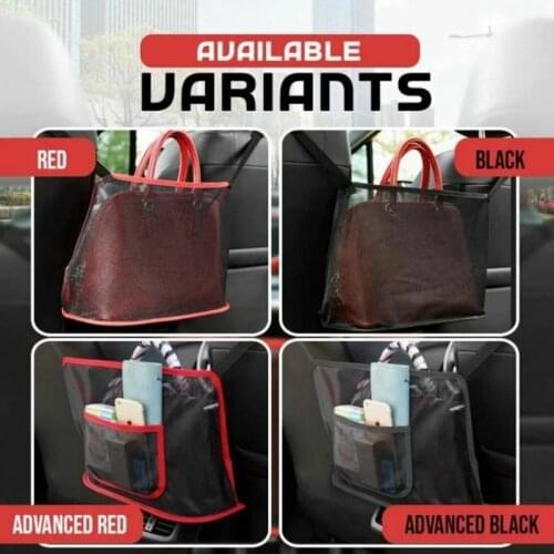 Car Seat Side Storage Mesh Net Pouch Bag Phone Holder Pocket Organizer Convenient Auto Car Interior Supplies