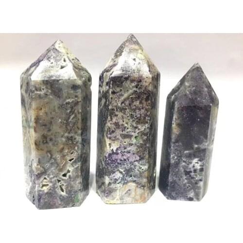 Sphalerite Wand Point Natural Stones Quartz Crystal Minerals Gemstones Healing Home Decoration