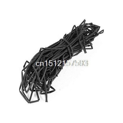 20 Meter 2.5mm Dia Ratio 2:1 Heat Shrinkable Shrinking Tube Black