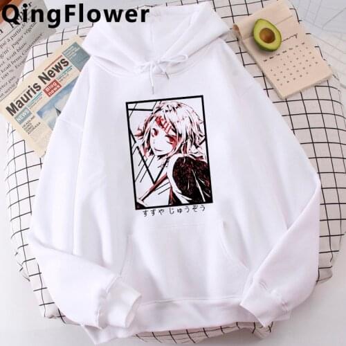 Tokyo Ghoul Anime hoodies men harajuku 2021 printed male sweatshirts clothing Oversized