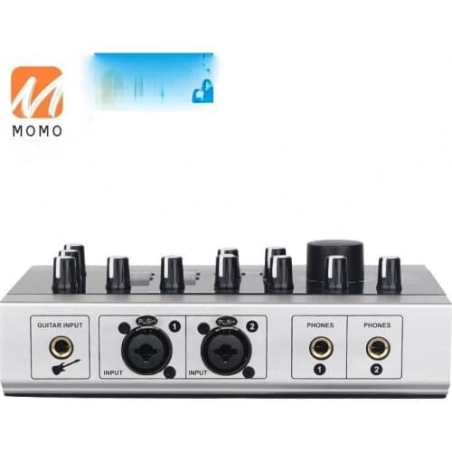 USB Audio Recording Interface Microphone External USB Sound Card Amplifier w/RCA Cable for