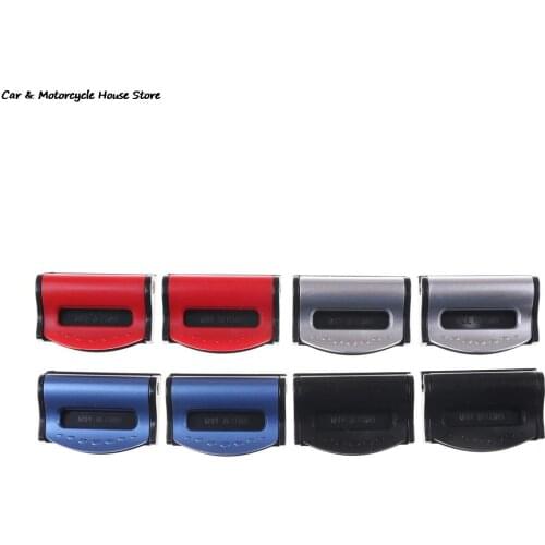 2pcs Safety Adjustable Auto Seat Belt Stopper/ Buckle Plastic Clip Universal Car Seat Belts Clips 4Colors