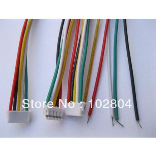 1000 pcs 1.5mm 5 Pin Female Polarized Connector with 28AWG 5.9inch 150mm Leads