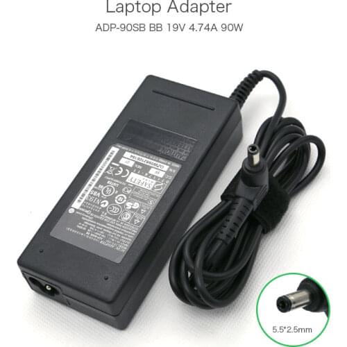 19V 4.74A 90W 5.5*2.5mm ADP-90SB BB ADP-90CD DB Power Adapter Charger for ASUS G1S G2K G2S G2 G2PC G2PB G1 ADP-90CD CB Laptop