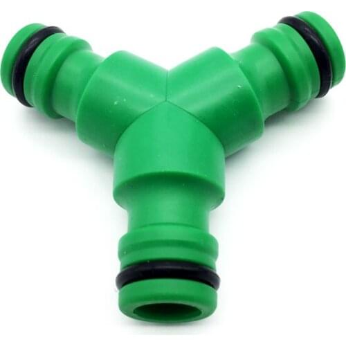 50 Pcs 16mm Y Type Tee Quick Connector Used For Agricultural Irrigation Systems And Mechanical Air Duct Hose Shunt Interface