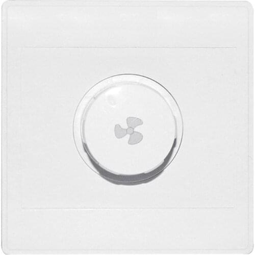 86 Type Ceiling Fan Adjustment Stepless Speed Controller Wall Switch 220V 10A