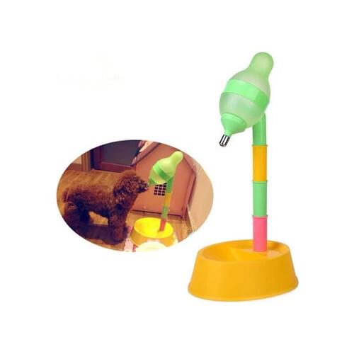 Automatic Pet Water Dispenser Stand Feeder Bowl Adjusting Height Water Bottle Cat Dog Water Drinker Water Fountain Feeding