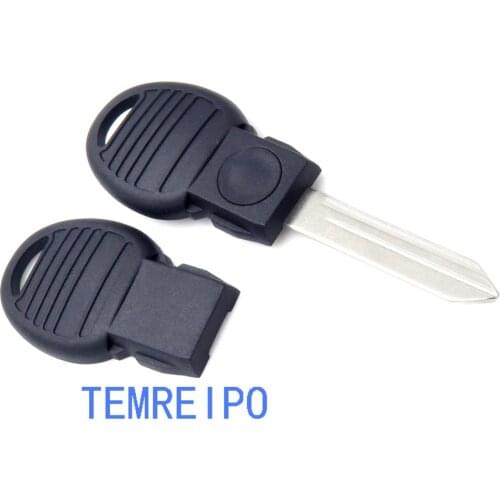 20pcs/lot Transponder Chip Key Case Shell for Chrysler Dodge Jeep Replacement Blank Key Cover
