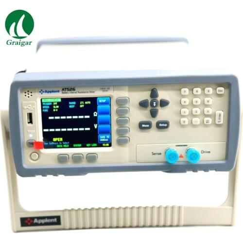AT526 AC Resistance Meter AC Low Ohm Meter Battery Internal Resistance Tester