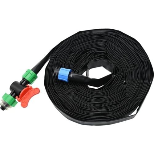 Drip tape irrigation 16mm watering & irrigation System Flat Streamline Soaker Hose 0.2mm thickness 150mm Space