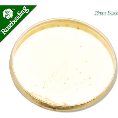 25MM Brass round cabochon setting,raw brass,lead and nickle free,cabochon bezel settings,Pendant Settings,sold 50pcs per lot