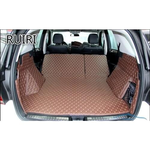 Best quality & Free shipping! Special trunk mats for Mercedes Benz ML 500 W164 2011-2006 Easy to clean cargo liner boot carpets
