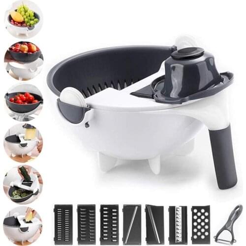 Multifunctional Vegetable Cutter Slicer Potato Peeler Carrot Onion Grater with Strainer Kitchen Accessories Tools