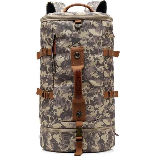 Mens Hiking Rucksack Travel Backpacks Bucket Mochila 50L Military Tactical Backpack Camping Bags Mountaineering Bag