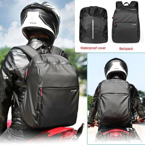 2020 New Waterproof Motorcycle Tail Bag Multifunction Motorcycle Rear Seat Bag High Capacity Motorcycle Rider Backpack