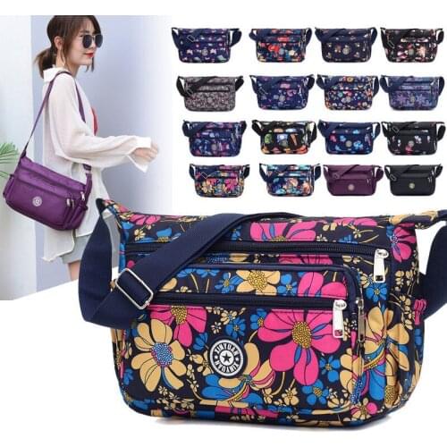 2021 Womens New Single Shoulder Bag Casual Straddle Bag Run In The Jianghu Stall Cheap Flower Cloth Crossbody Bag Wholesale