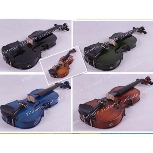 New ONE black 5 string 4/4 Violin Electric Violin Acoustic Violin Maple wood Spruce wood Big jack color