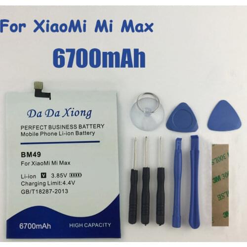 New High Quality 6700mAh BM49 Battery For Xiaomi Mi Max