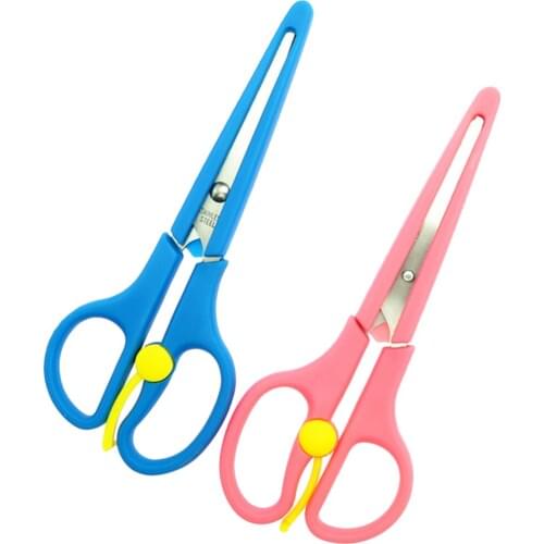 2 Pcs/lot Stainless Steel Scissors Sewing Shears with Protective Case DIY Crafts Tools Multipurpose Tailors Scissors