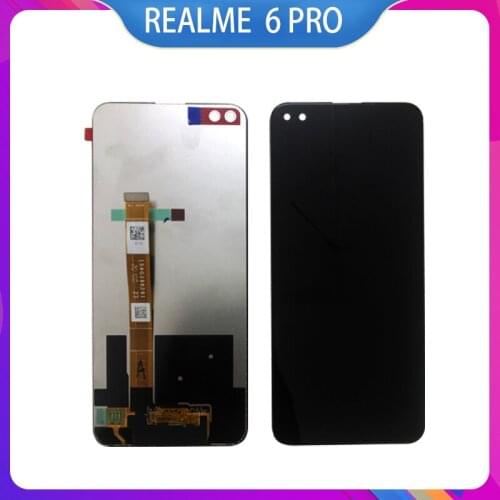 Original New For Oppo REALME 6 PRO RMX2061 RMX2061 RBS0624N LCD Display +Touch Screen Digitizer Assembly For REALME 6 PRO Repair