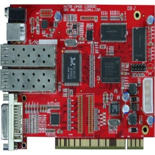 Support single optical fiber module (DBS-HVT09FT) led controller card