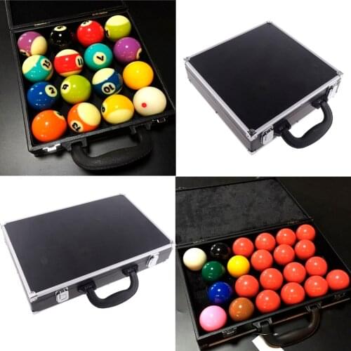 Performance Billiard Pool Ball Carrying Case Box Holder Container for Storage and Transport - Select Sizes