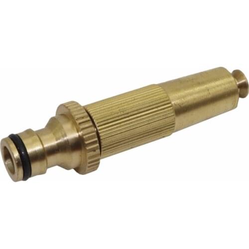 Pure copper Straight water spray tip spray gun High pressure home Car water gun head hose nozzle Quick Adapter Fitting