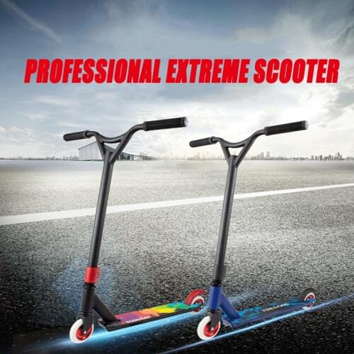New High-end 6061Aviation Aluminum Alloy Professional Extreme Sports Scooter Freestyle Street Surfing Kick Scooter Stunt Scooter
