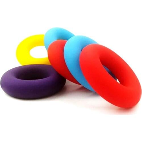 Type-O Muscle Power Training Silicone Ring Strength Finger Hand Grip Exerciser