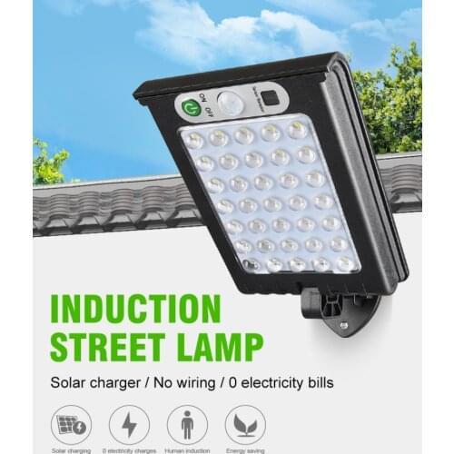 Solar Sensor Wall Light COB/LED Waterproof Human Induction Street Lamp Garden Yard Wall Lamp LED Light Outdoor Lighting Decor