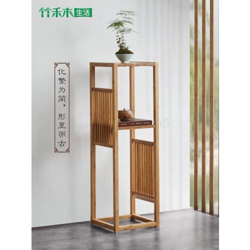 Flower Rack Living Room Rack Green Loll Indoor Balcony Simple Modern Porch Hanging Orchid Pot Rack Chinese Style Flower Stand