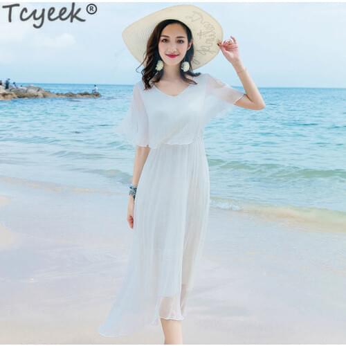 Праздничные летние платья Tcyeek China At AliExpress