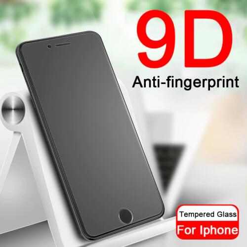 Anti-fingerprint 9D Screen Protector on the for Apple iphone XR XS 11 Pro Max 10 6 S 6S 7 8 Plus Tempered Glass Protective Films