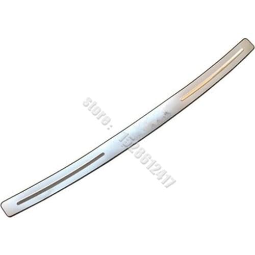 Rear Bumper Foot Plate Protector Door Sill Scuff Sticker for Lexus ES350 2006-2012 Car styling