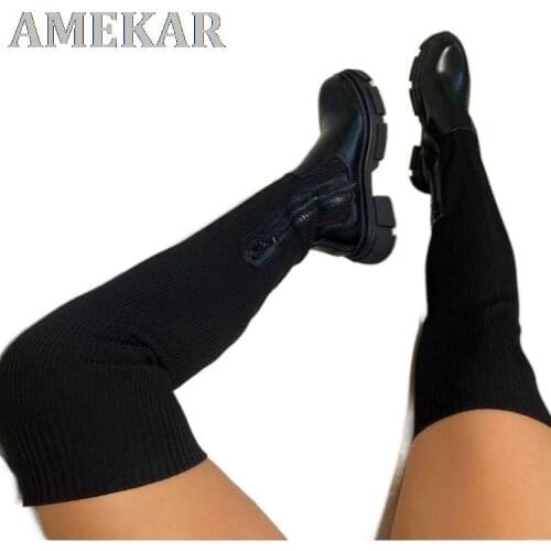 Ботфорты AMEKAR China At AliExpress