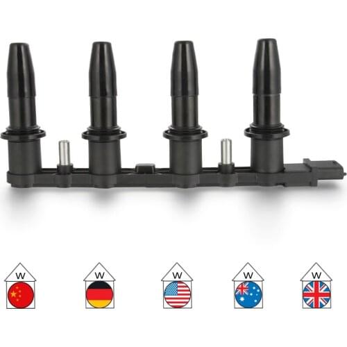 CAR Ignition Coil For Vauxhall Combo Astra Corsa Fiat Stilo Meriva MK I Pack Opel Alfa 1.8 3.2