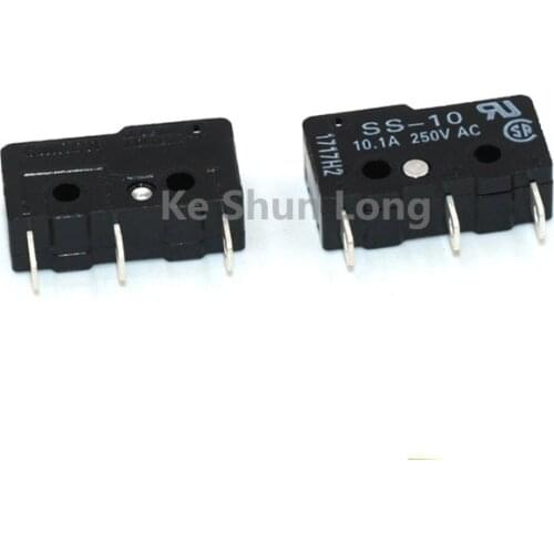 Free shipping lot (10 pieces/lot) 100%Original New SS-10 SS-10GL SS-10GL2 10.1A250VAC Micro Switch