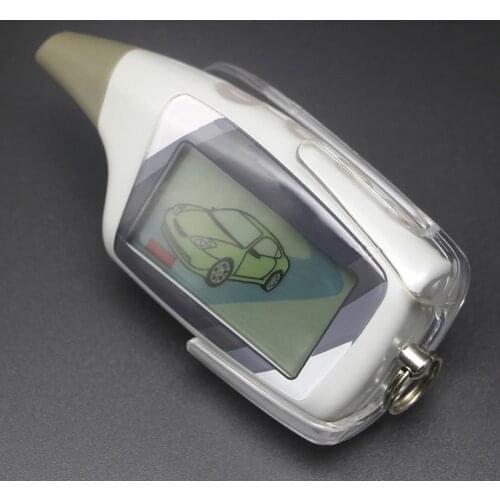 M5 Keychain For Two Way Car Alarm Scher-Khan Magicar 5 Lcd Keychain With Transparent Protective Case Alarm For Auto Sherkhan