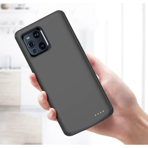 External Battery Charger Case For OPPO Find X3 Pro Plus Powerbank Portable Silm Shockproof Battery Charging Cover Power bank