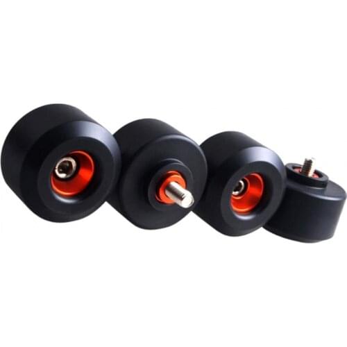 CNC Front Fork Wheel Frame Crash Sliders Pads for RC / 390 125 200