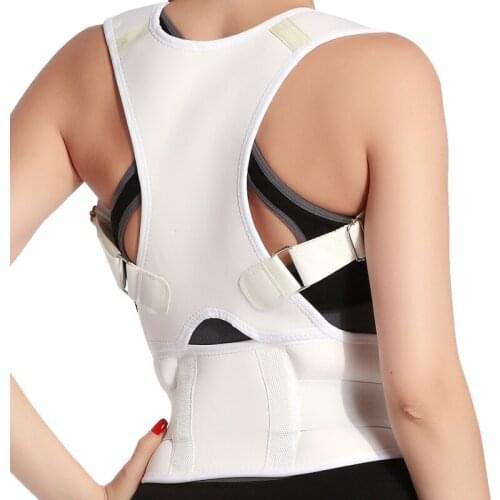 Children Back Posture Corrector Corset Shoulder Support Belt Adult Orthopedic Back Belt Lumbar Corset Neoprene 2021 New