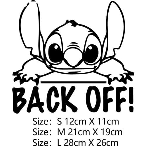 For Drop Shipping Stitch Carbon Sticker KK Vinyl Car Sticker for Auto Decoration 3D Car Styling Anime Car Accessories