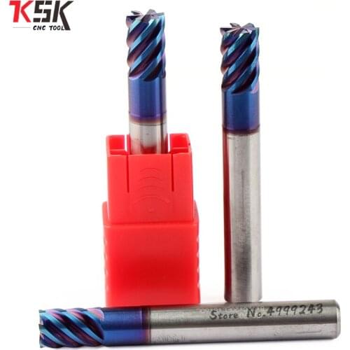 Germany imported HRC70 degrees tungsten steel milling cutter CNC flat end milling cutter carbide coating gong knife